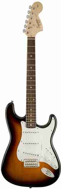 美品squier by fender affinity stratocastar squier-affinity-series-