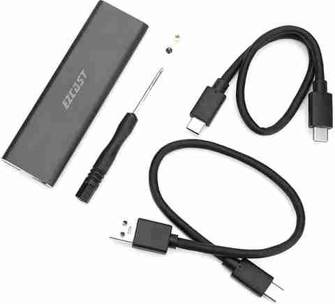 microware NVME SSD Enclosure Adapter USB Gen to NVME PCI