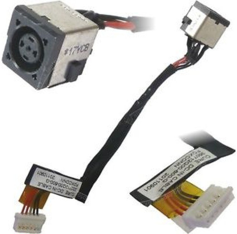 SDLAPPARTS Laptop DC Power Jack for HP ProBook 8560P 6550B 6560B
