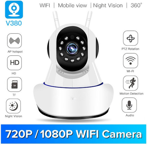 SNARIOVSN V380 Pro HD 1080P Wireless WiFi with Way Audio and