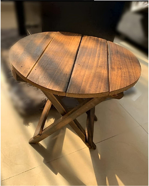 Smarts collection Wooden Handmade Stool/Stylish Stool Table for