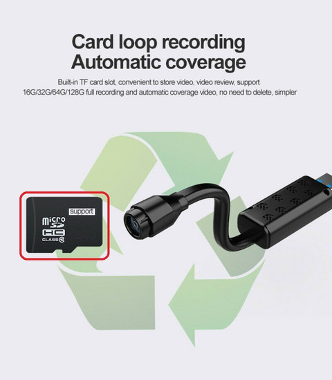 SIOVS Spy Small WiFi Camera Full HD Video and Audio Recorder 1080p