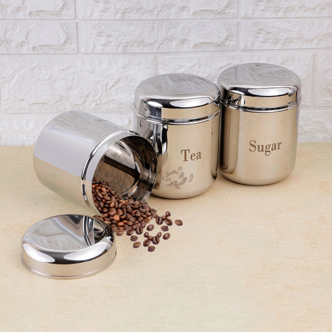 Kraft Steel Tea Coffee Sugar Container 700 Price in India