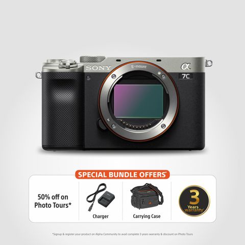 SONY Alpha ILCE-7C Full Frame Mirrorless Camera Body Featuring Eye AF ...