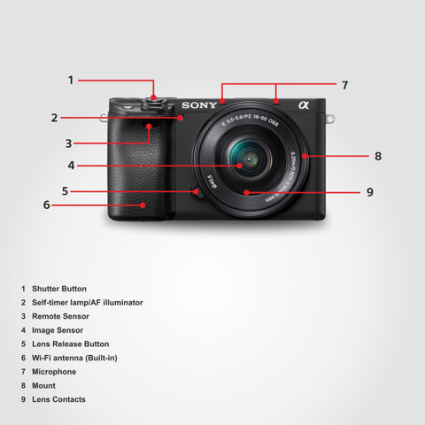 SONY Alpha ILCE-6400L APS-C Mirrorless Camera with 16-50 mm Power