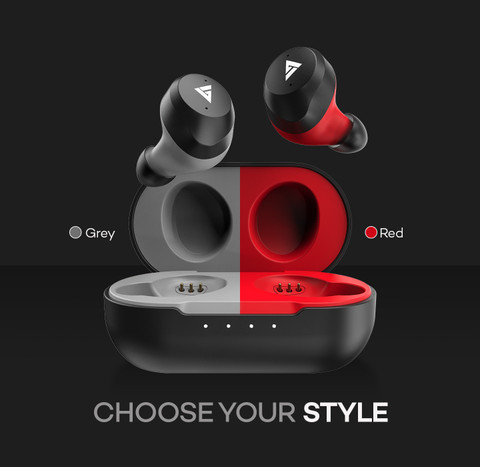 GOBOULT Truebuds with 30H Battery, IPX7 Waterproof, Monopod