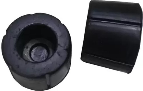 Drauss Side Rubber Grips for Pull Up Gym Bar, Chin up Bar with Out Screw (1  Pair) Multi-training Bar