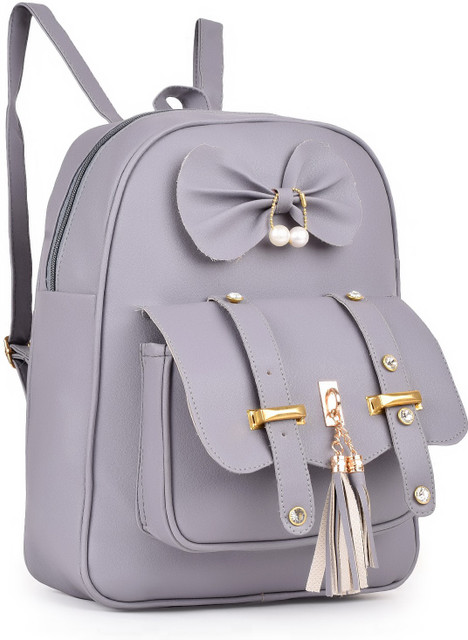 SMD Women Trendy Combo Backpack Handbag ShoulderCollege Bag 15 L