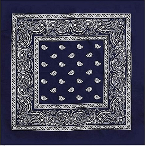 Bismaadh Paisley Print Cotton Bandana Head Wrap Headband Hair Band