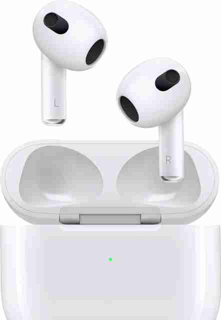 イヤホン Apple Air Pods pro 3 Apple AirPods (3rd generation) Bluetooth Price in India