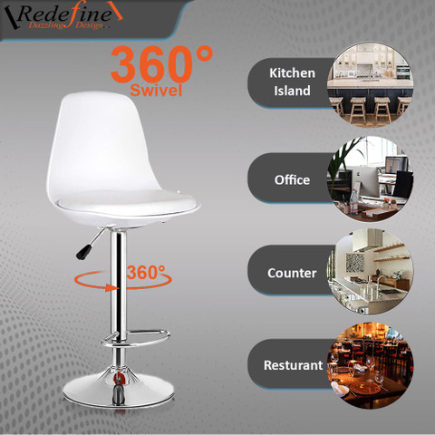 REDEFINE Ultron Barstool, Adjustable Height Stool Chairs, Counter