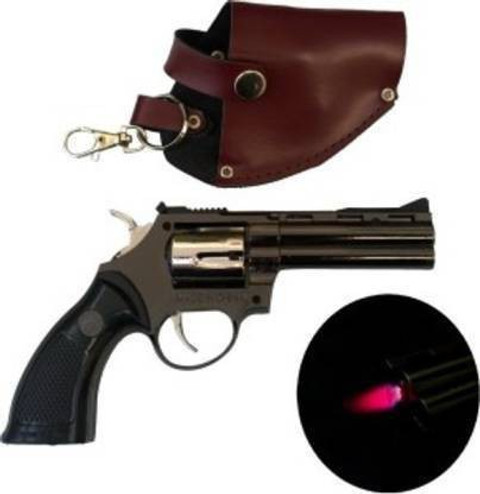 cigarette lighter gun revolver Woman Mistakes Tiny For Gas Lighter - Miniature Replica