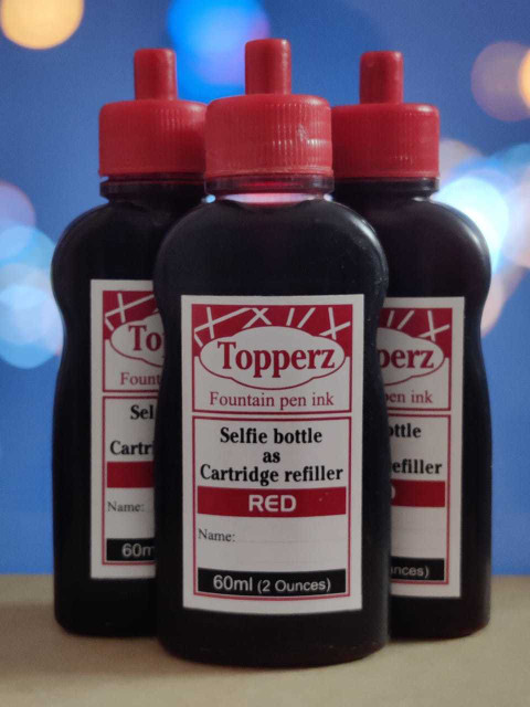 topperz FOUNTAIN PEN RED Ink Bottle Buy topperz FOUNTAIN PEN RED