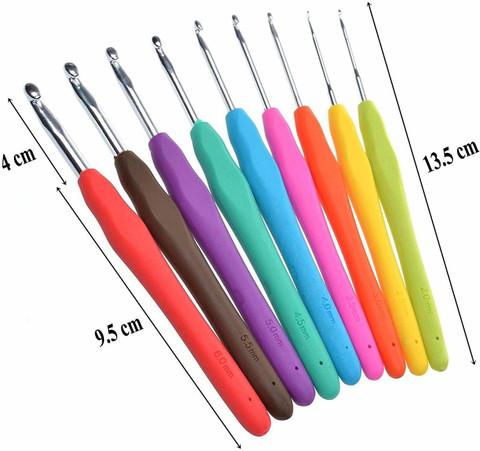 53pcs DIY Craft Portable Sewing Ergonomic Handle With Stitch Marker