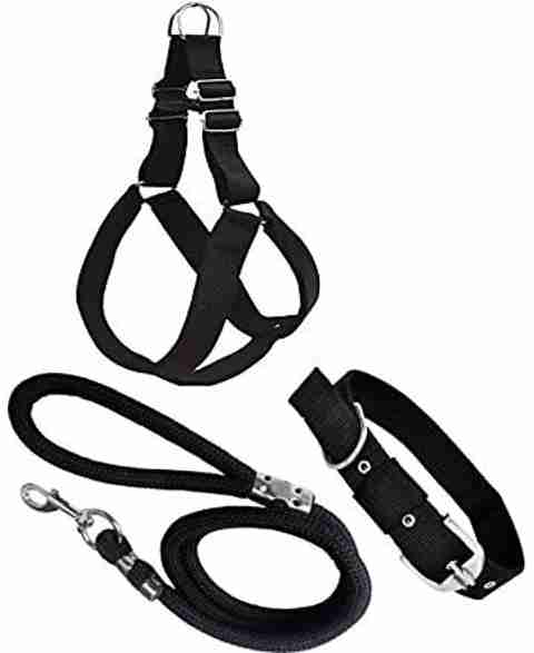 SENAPATI Combo Dog Harness Belts Neck and Rope Set (Waterproof
