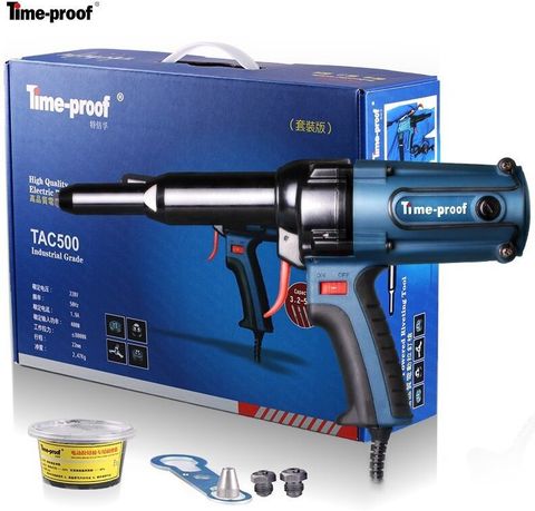 Tac Rivits Blazon Tools Timeproof Pistol Electric Rivet Gun, TAC-500 INDUSTRIAL ...