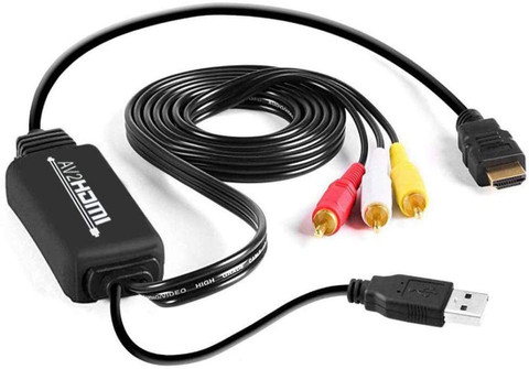 Adapter Cable Hdmi To Rca Converter Price ASTOUND HDMI To Av 3Rca
