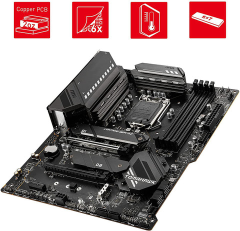 MSI MAG B560 TOMAHAWK WIFI LGA 1200Socket ATX Intel B560 Chipset