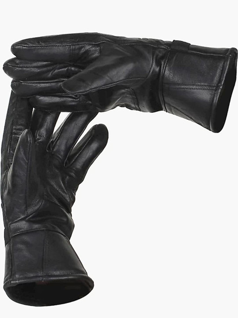 SIYAA Leather Winter Gloves Driving Gloves