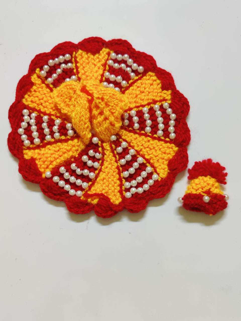 radha krishnam poshak Laddu Gopal Woolen Handmade dress with Cap / Winter Dress Soft Designer Dress for Ladoo Gopal / Random Colours / No Colour Choice (Size 5no) RK_320 Dress Price in radha krishnam poshak Laddu Gopal Woolen Handmade dress with Cap / Winter Dress Soft Designer Dress for Ladoo Gopal / Random Colours / No Colour Choice (Size 5no) RK_320 Dress Price in