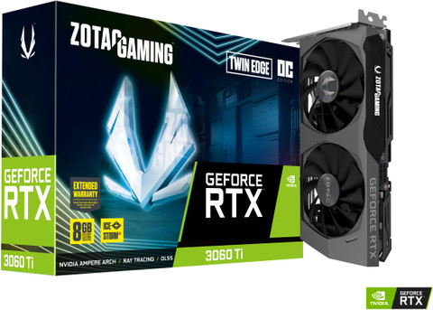 NVIDIA - ZOTAC 3060ti　非LHR【ジャンク品】 ZOTAC RTX 3060 Ti Twin Edge OC LHR GDDR6 8 GB NVIDIA Chipset