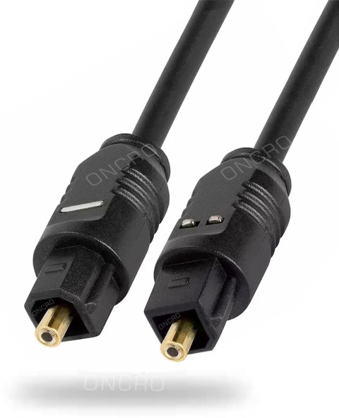 ONCRO Fiber Optical Cable m Digital optical audio cable high speed  optical cable to aux audio toslink cable tv to home theatre optical  cable