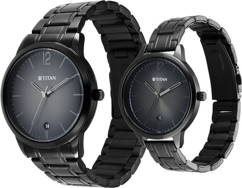 Titan 18062617NM01 Titan Bandhan Analog Watch - For Couple - Buy Titan ...