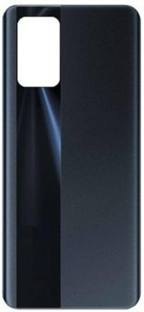 SPAREWARE® Back Panel Back Door Panel Body Cover For Realme X7 Max -Black (WITH ALL LOGO)