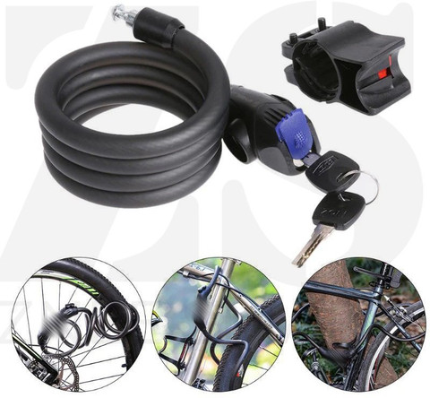 Mountain Bike Best Cheap Bike Locks Buy Cycle Lock Cable 100 With