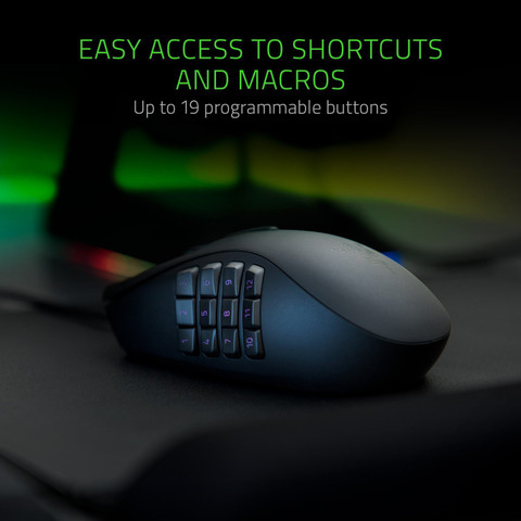 Razer Naga Trinity Chroma MOBA/MMO Interchangeable Side Plates
