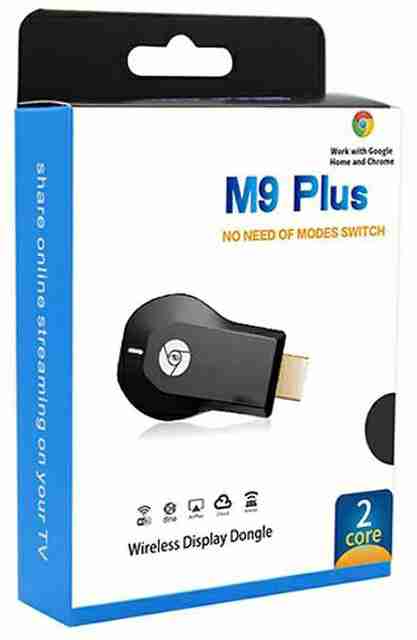 Viraan M9 Plus WiFi Wireless Display 4K Cast HDMI Dongle for LED