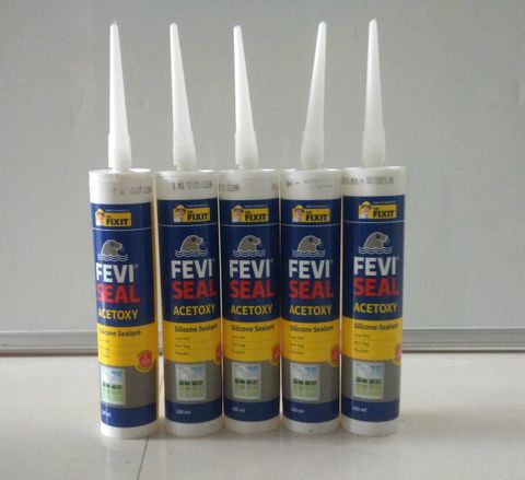 Pidilite Dr. Fixit FEVISEAL ACETOXY Silicone Sealant (Clear Pack Of 5 ...