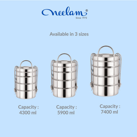 Flipkart.com | NEELAM Stainless Steel 25 pcs Travelling Set cum