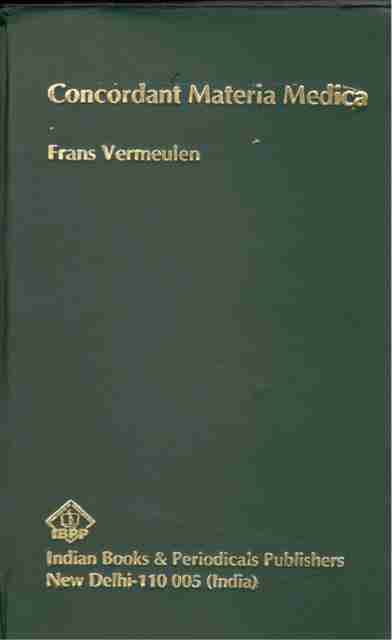 洋書 Concordant Materia Medica by Vermeulen By Frans Vermeulen Concordant Reference: Complete Classic