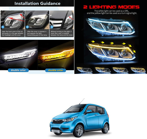 XZRTZ Car Flexible LED Strip Light For Headlight Sequential