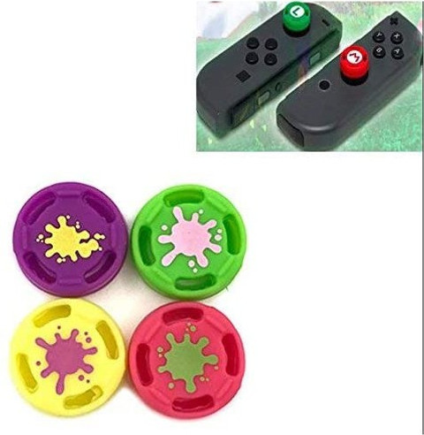 TMG 4Pcs Silicone Joystick Thumb Stick Grip Cover Case Cap for