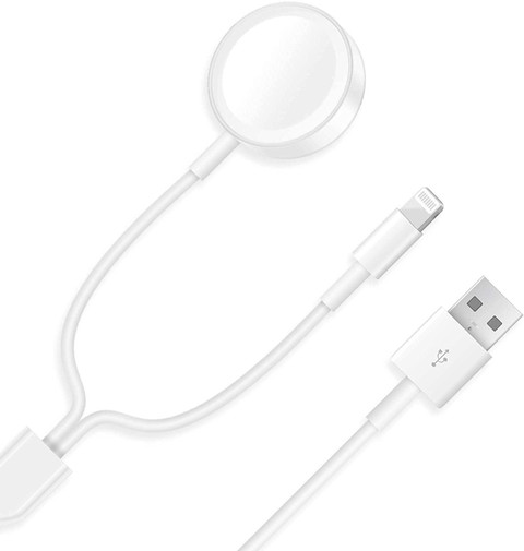SYSTENE in Wireless Charger for Apple Watch Series USB Magnetic  Charging Cable mtr for iPhone Charging Pad Charging Pad