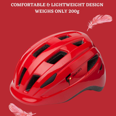 FABSPORTS Bicycle/Bike Helmet for Kids (5-12 years), Adjustable size For  Cycling Skating Skating Helmet