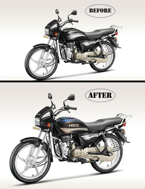 Dharj Fuel Tank cover Strap Hero Splendor, Splendor NXG, Splendor