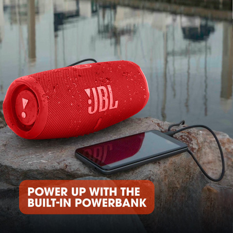 JBL Charge 5 レッド Buy JBL Charge 5 with 20Hr Playtime,IP67 Rating,7500 mAh