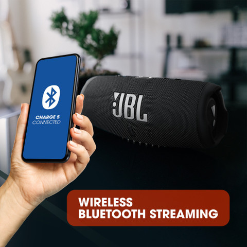 Buy JBL Charge 5 with 20Hr Playtime,IP67 Rating,7500 mAh Powerbank Buy JBL Charge 5 with 20Hr Playtime,IP67 Rating,7500 mAh Powerbank