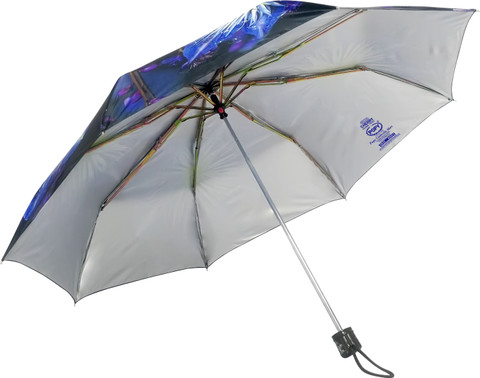 Popy 3-Fold Cherry™ Print #3 with Silver Coating Umbrella Buy
