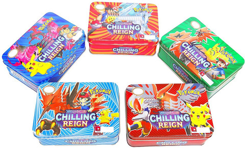 Fratelli Pokemon Sword & Shield-Chilling Reign, Playing Cards Game