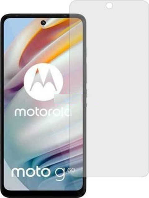 SHAKU Edge To Edge Tempered Glass for MOTOROLA MOTO G60 Matte Finish Gaming  Screen Guard Full Screen Coverage Except Edges