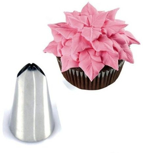 MAFAHH Standard Size Stainless Piping Nozzle Icing Tip Pastry Tips