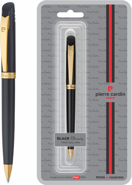Cardin Beautiful Ballpoint Pens Pierre Cardin Black Beauty Twist