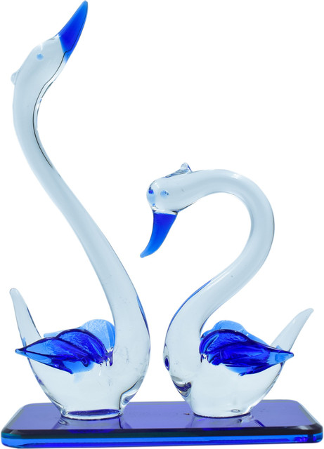 OURVIC Duck Pair With Slabe Decorative Showpiece - 15 cm Price in