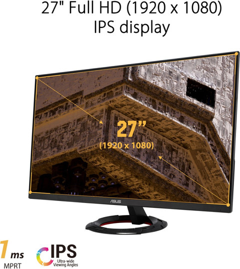 ASUS TUF 68.58 cm (27 inch) Full HD LED Backlit IPS Panel Gaming
