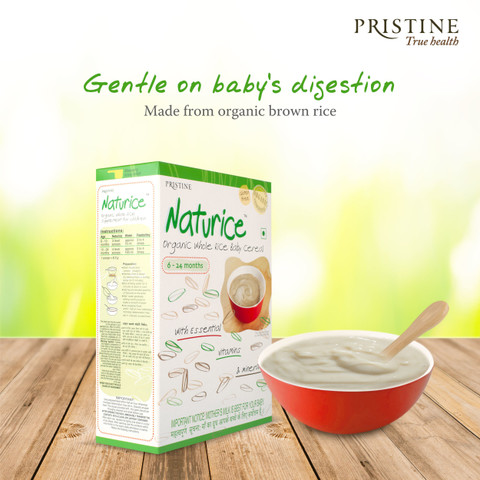Naturice Organic Whole Rice Supplement For Children(6-24 Months) Cereal