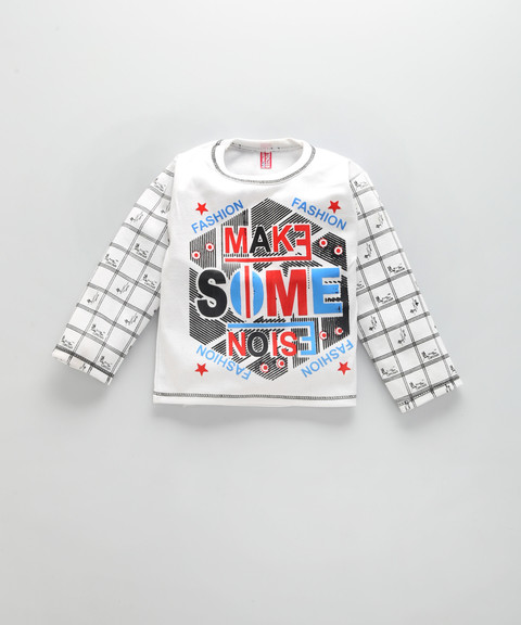 Ajmer Dresses Baby Boys Baby Girls Casual T-shirt Jeans